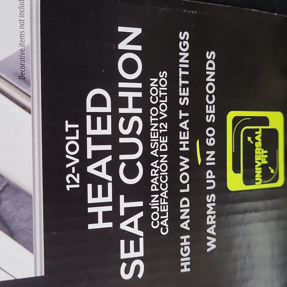 Auto Drive 12-Volt Heated Seat Cushion - Picture 5 of 6